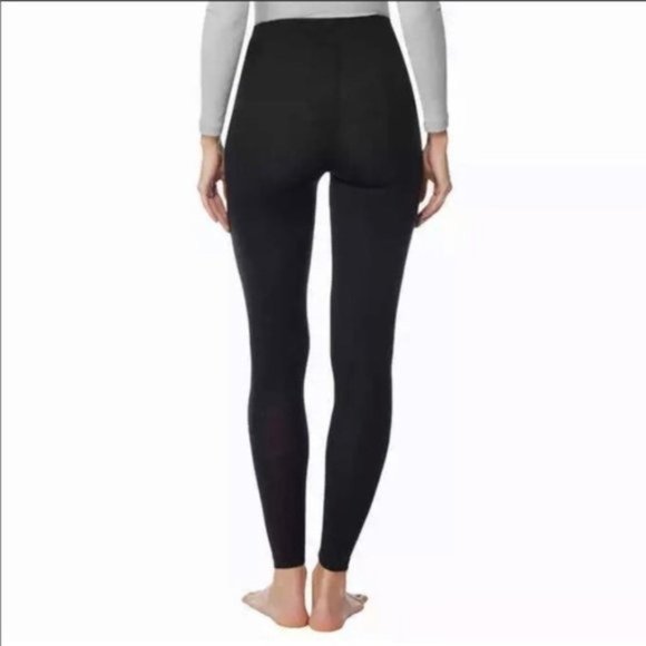 32 DEGREES Heat Ribbed Base Layer Heat Pant 2-Pack - Black - NWT - Size - Picture 2 of 5